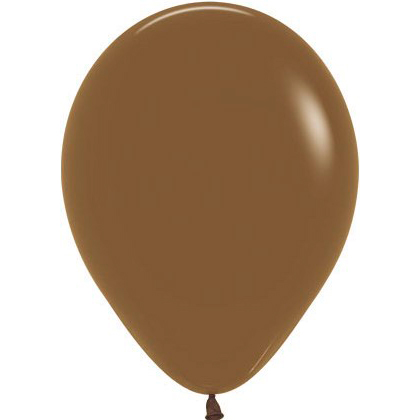 Воздушный шар (074) Кофе, пастель (12''/30 см, COL)