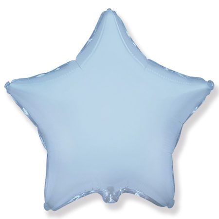 Шар (32''/81 см, ESP) Звезда, Голубой