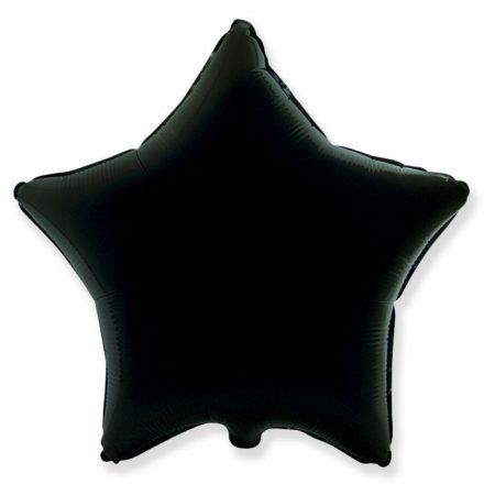Шар (18''/46 см, ESP) Звезда, Черный