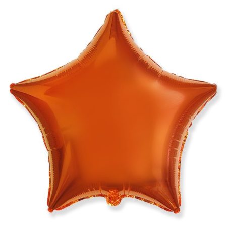 Шар (18''/46 см, ESP) Звезда, Оранжевый
