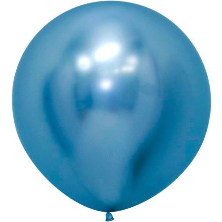 Шар (24''/61 см) Reflex, Зеркальный блеск, Синий (940), хром