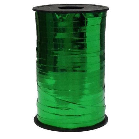 Лента полипропиленовая (0,5 см*250 м) Зеленый, Металлик, 1 шт.