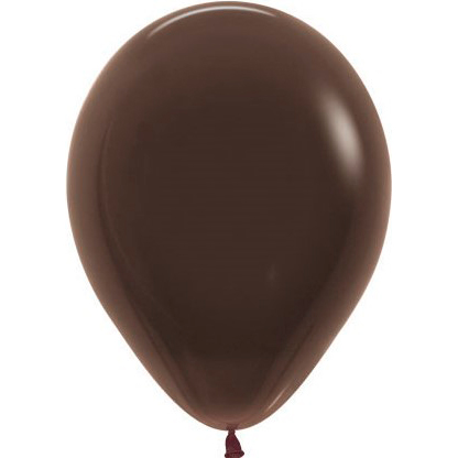Воздушный шар (076) Шоколадный, пастель (12''/30 см, COL)